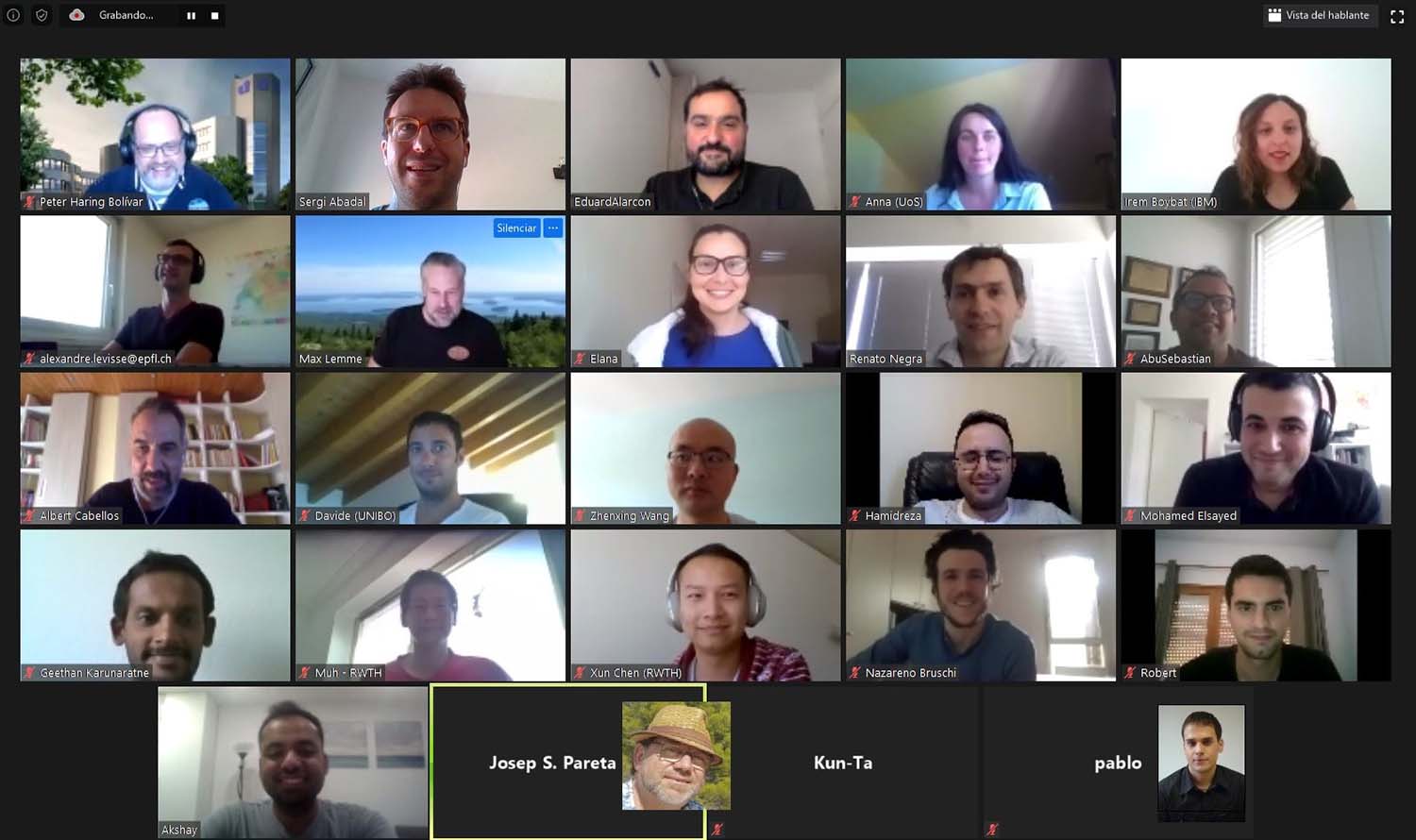 Online Plenary Meeting